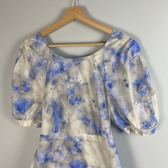 Baum und Pferdgarten Adalane Tie Back Puff Sleeve Mini Dress - Picture 8 of 10